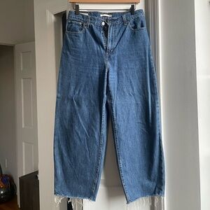 Levi's Blue Ankle Baloon Leg Jeans